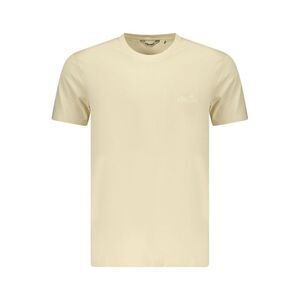 Ellesse Beige Cotton Men Men's T-Shirt